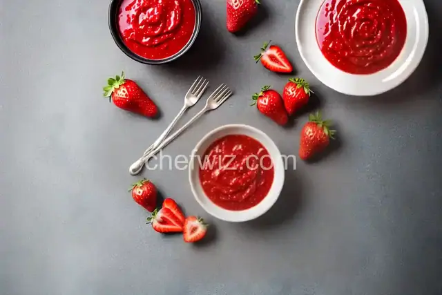 Simple Strawberry Sauce