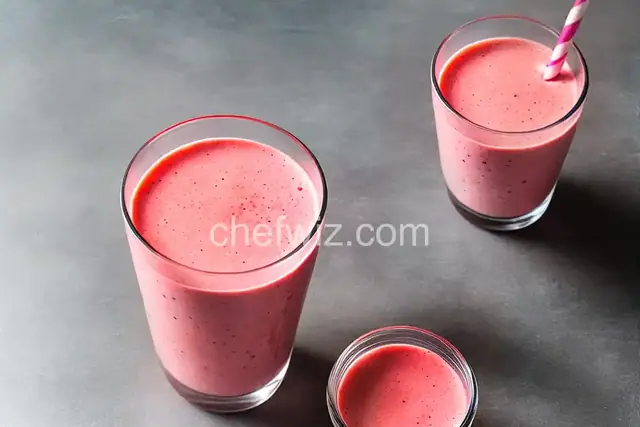 Simple Strawberry Smoothie