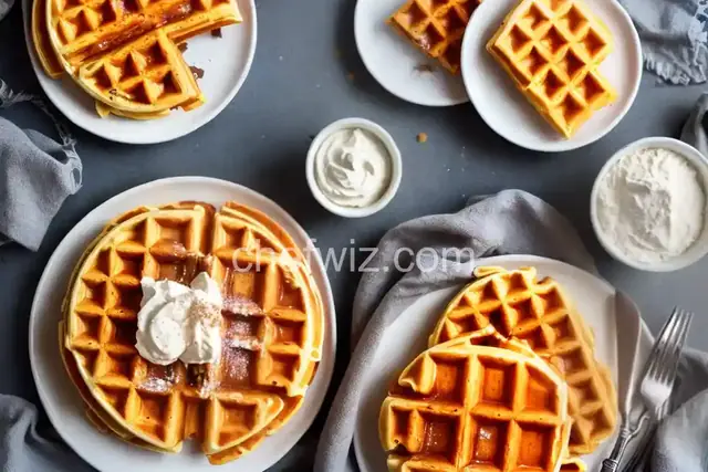 Simple Waffles from Scratch