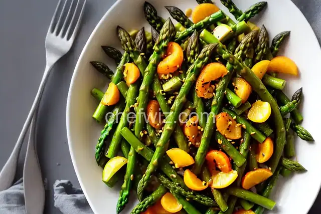 Simple and Citrusy Asparagus Stir-Fry