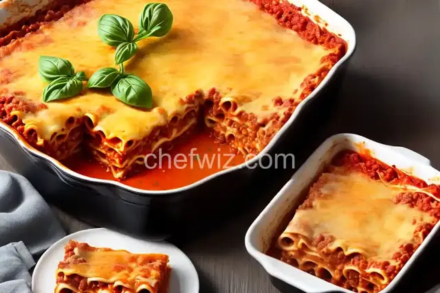 Simply Traditional Lasagna
