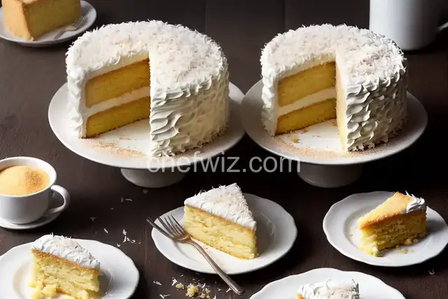 Simply the Best Coconut Cake