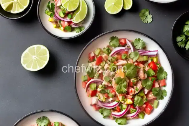 Sinaloa-Style Ceviche