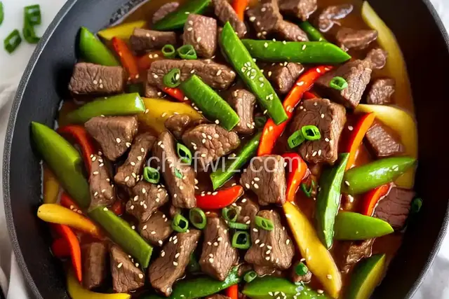Singapore Beef Stir-Fry