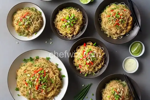 Singapore Rice Noodles