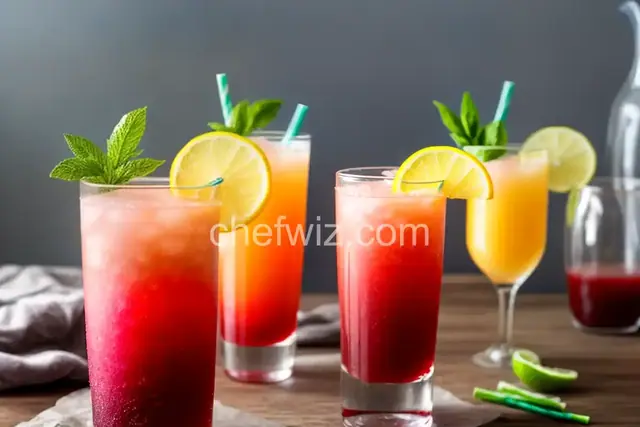 Singapore Sling Slush