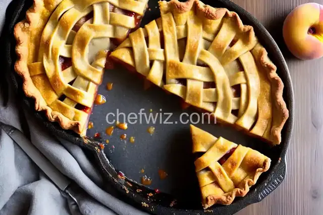 Single Crust Peach Pie