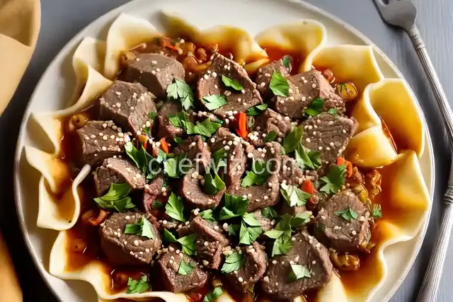 Sini Manti (Armenian Baked Lamb Manti) Recipe