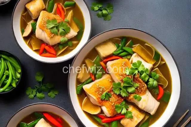 Sinigang na Isda sa Miso (Fish Stew with Miso)