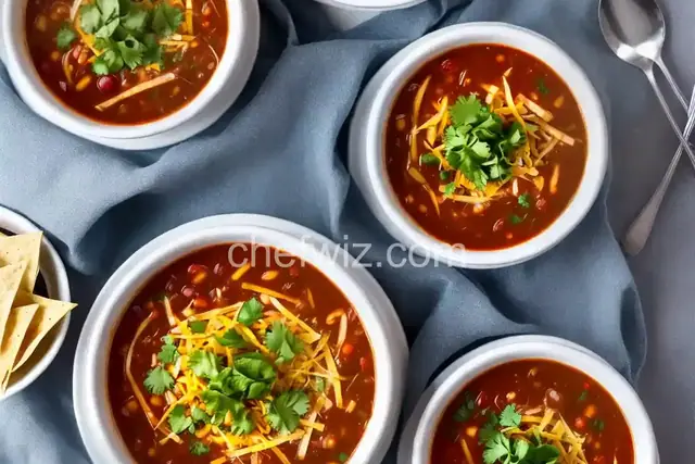 Six Can Chicken Tortilla Soup