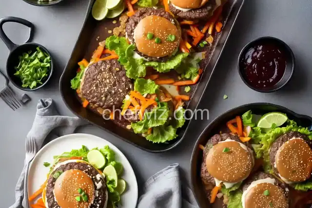 Sizzling Southwest Burgers