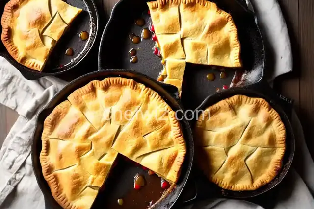 Skillet Biscuit Pot Pie