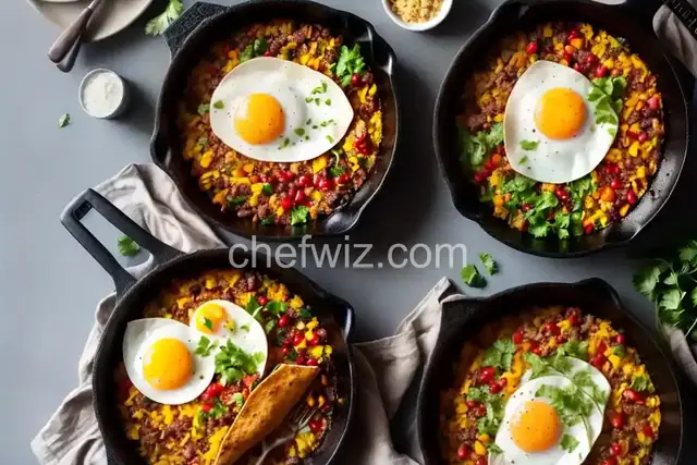 Skillet Breakfast Burrito