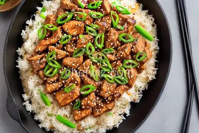 Skillet Chicken Bulgogi