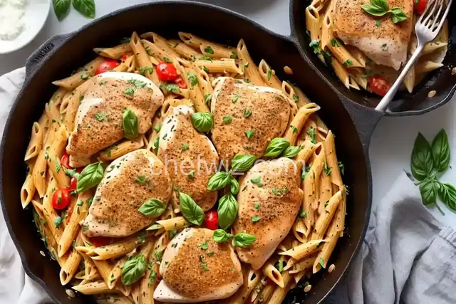 Skillet Chicken Pasta