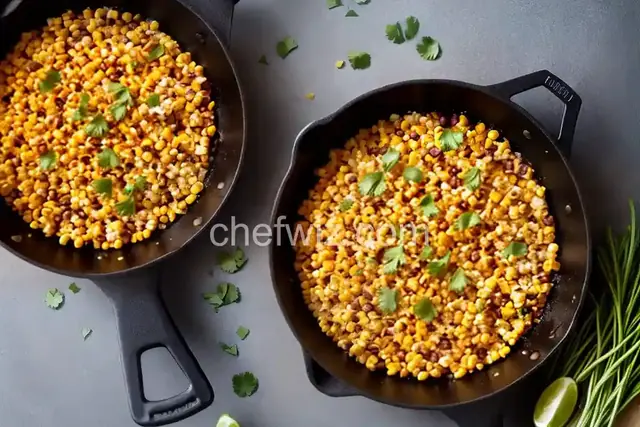 Skillet Mexican Street Corn