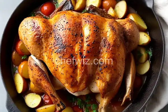 Skillet-Roasted Chicken & Potatoes