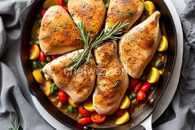 Skillet Rosemary Chicken