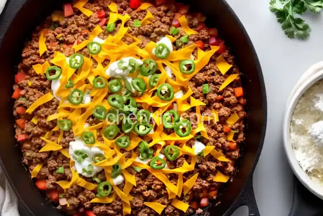 Skillet Taco Bake
