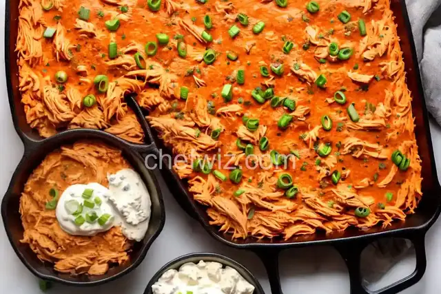 Skinny Buffalo Chicken Dip