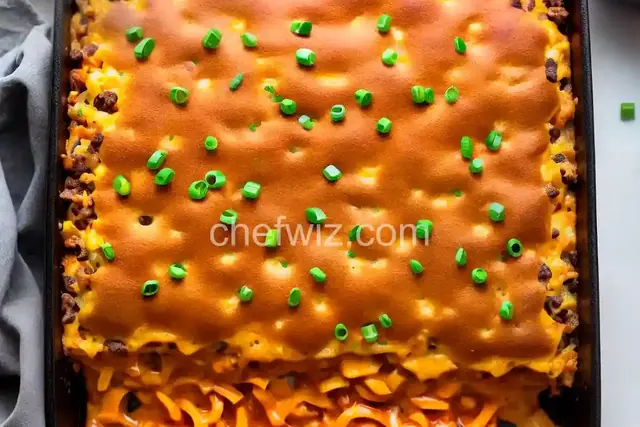 Skinny Cheeseburger Casserole