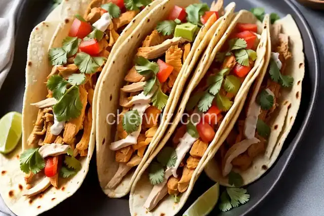 Skinny Chicken Tacos