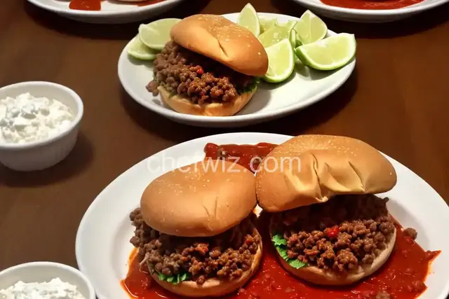Sloppy Joe Di Maggios - Serves a whole team of 9 little leaguers!