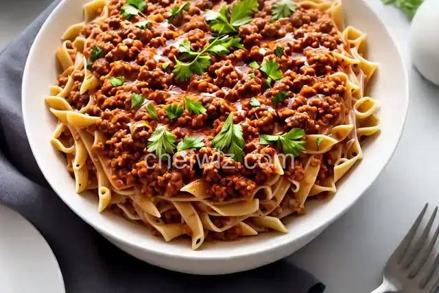 Sloppy Joe Pasta