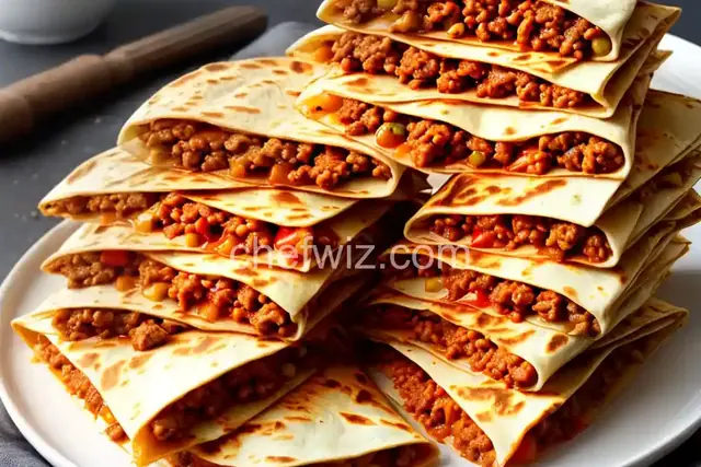 Sloppy Joe Quesadillas