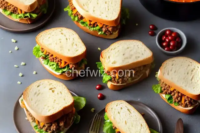 Sloppy Joe Sandwich Filling