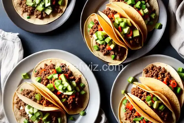 Sloppy Joe Tacosâ€¯