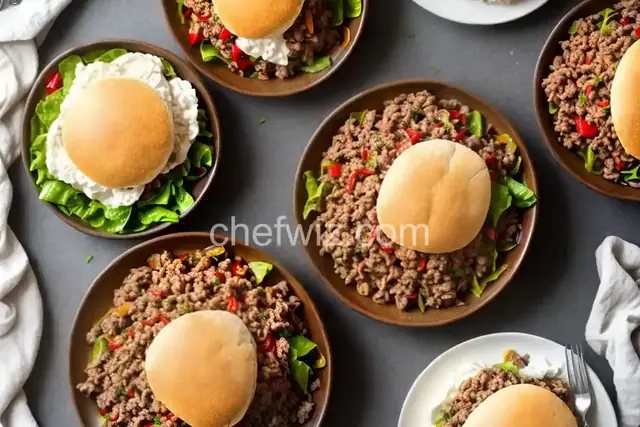 Sloppy Turkey Joes