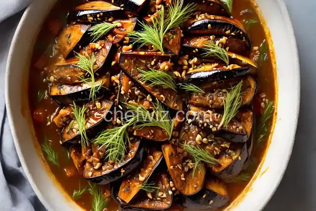 Slow-Cooked Eggplant With Lemon and Fennel Seeds