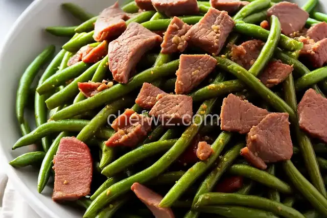 Slow-Cooked Green Beans with Salt Pork