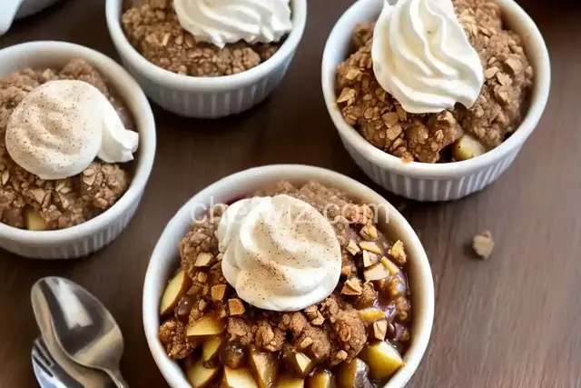 Slow Cooker Apple Crisp with Cake Mix