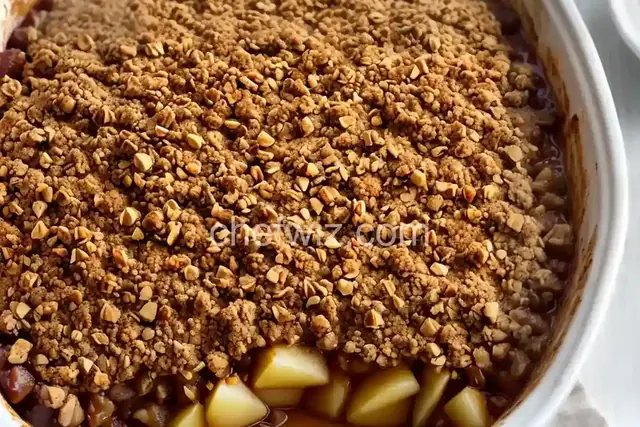 Slow Cooker Apple Crisp