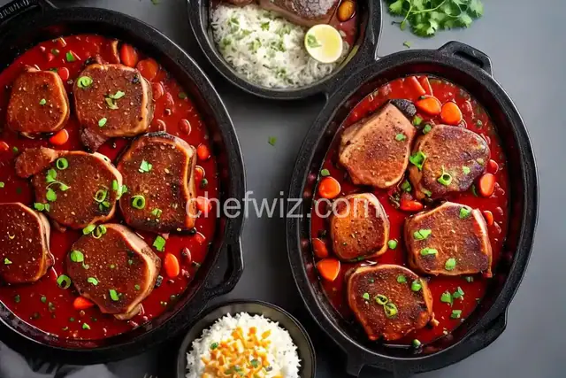 Slow Cooker BBQ Pork Chops
