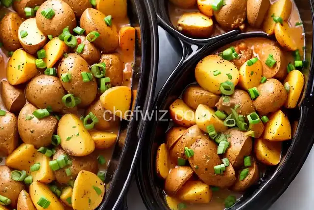 Slow Cooker Baked Potatoes