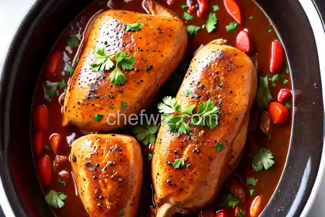 Slow Cooker Balsamic Chicken