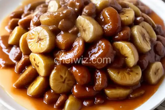 Slow Cooker Bananas Foster