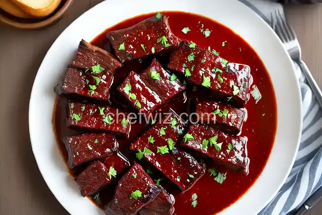 Slow Cooker Barbequed Beef Ribs