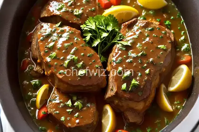 Slow-Cooker Beef Shank Osso Buco With Lemon-Parsley Gremolata Recipe