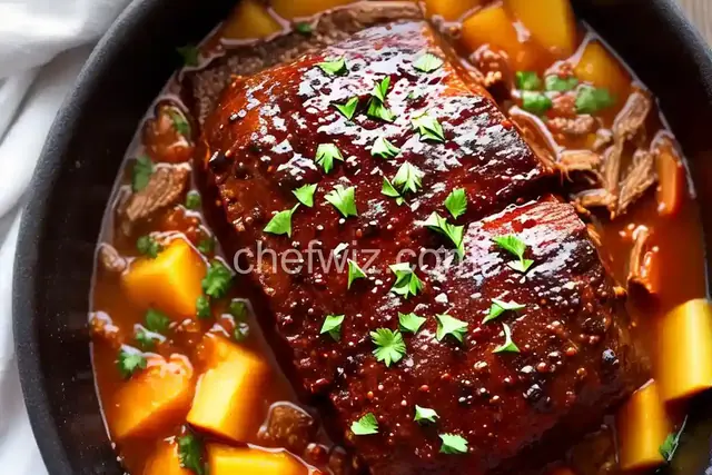 Slow-Cooker Beer-Braised Brisket