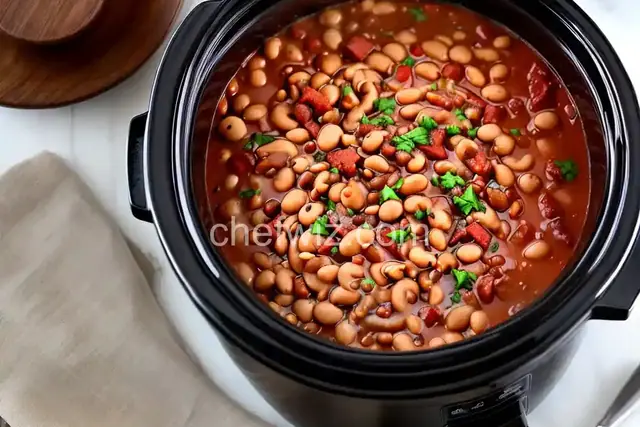 Slow Cooker Black-Eyed Peas