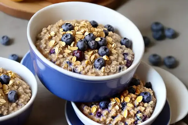 Slow-Cooker Blueberry Oatmeal