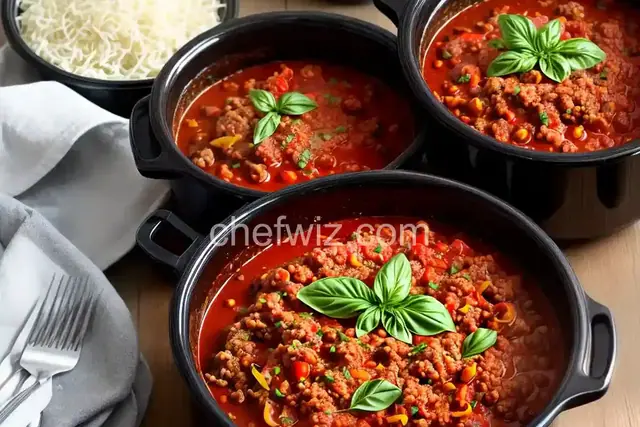 Slow Cooker Bolognese