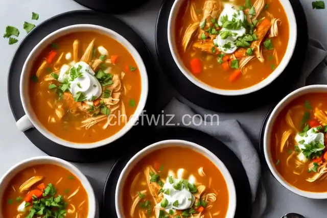 Slow Cooker Buffalo Chicken Wing Soup