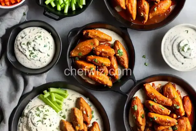 Slow-Cooker Buffalo Ranch Wings