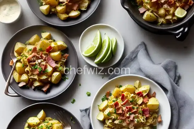 Slow-Cooker Cabbage, Potatoes and Bacon