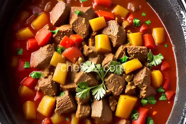 Slow Cooker Carne Picada
